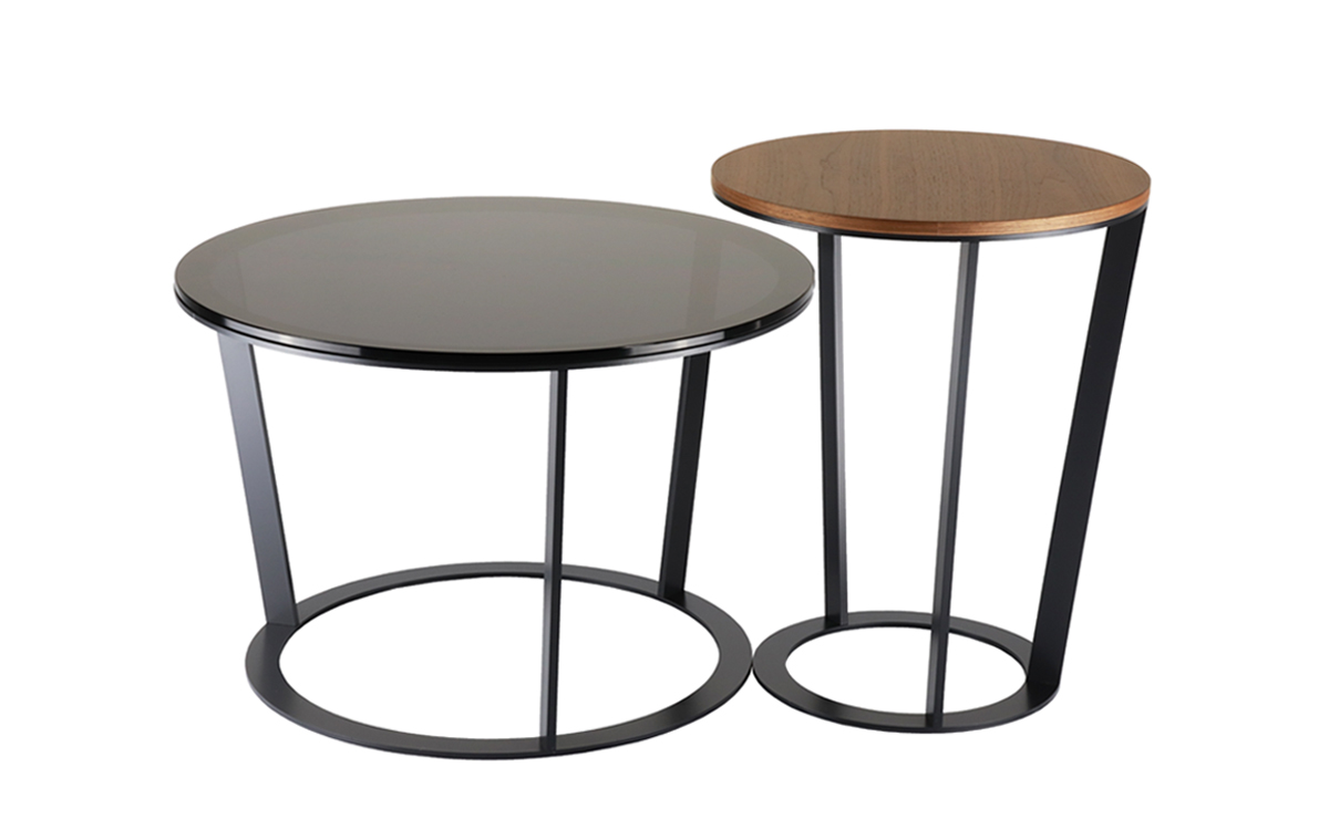 ①日本フクラ カストール リビングテーブル40R - テーブル・机 