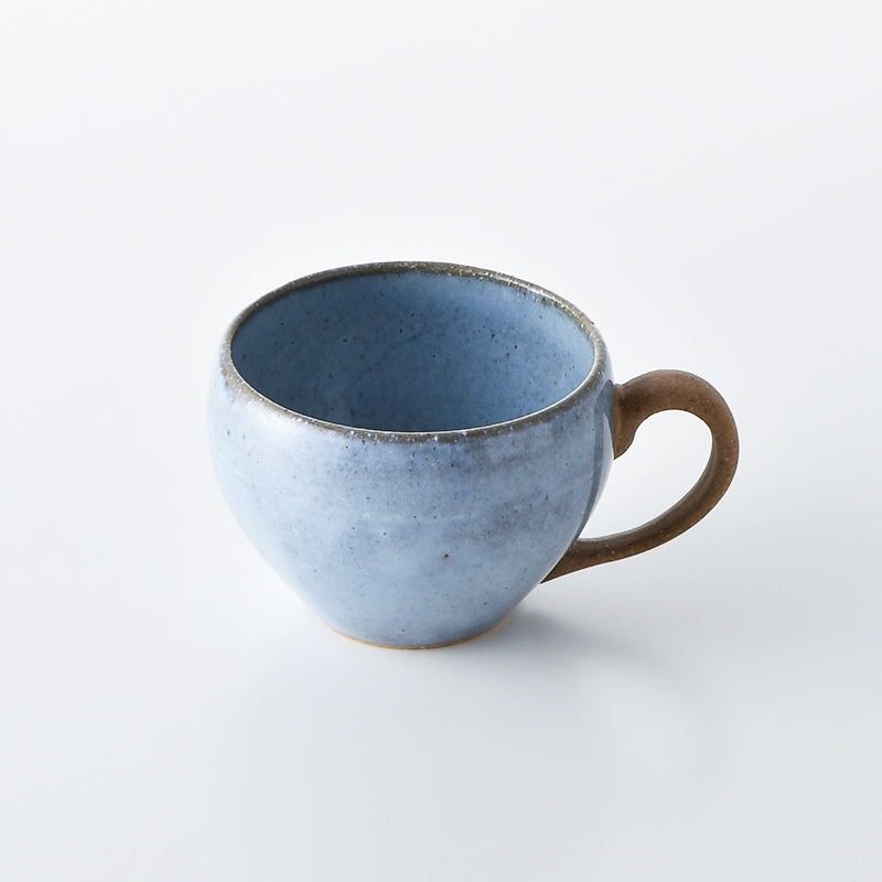 テラコッタ・BLUE<br />
スープマグカップ